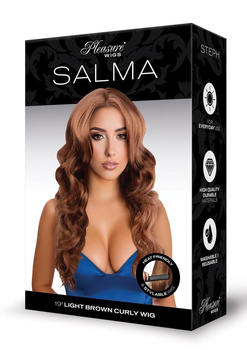 Salma Premium Stylable Wig - Brown