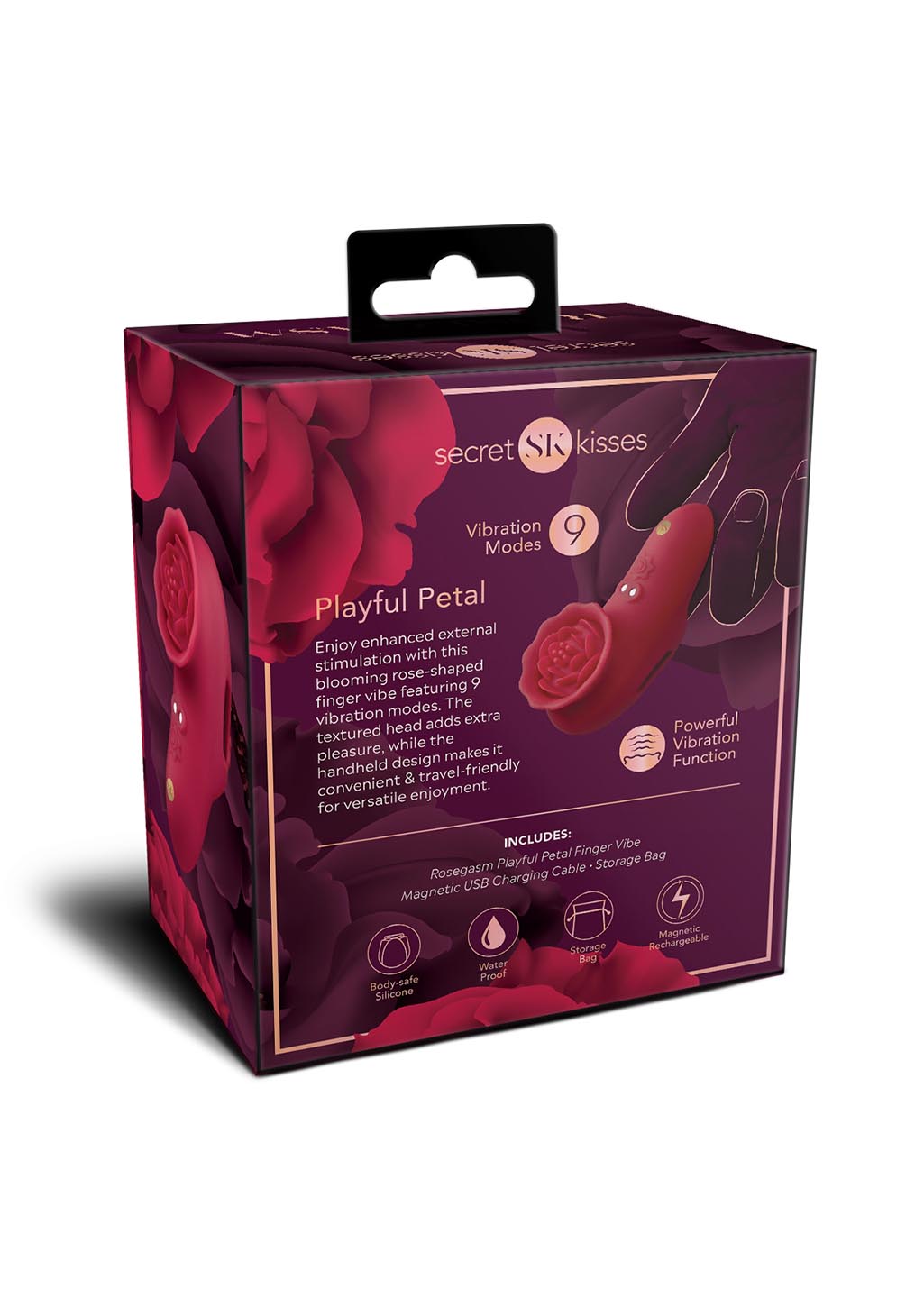 Rosegasm Playful Petal Finger Vibe