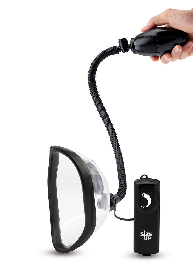 Size Up Vibrating Female Pump with Wired Dial Controller