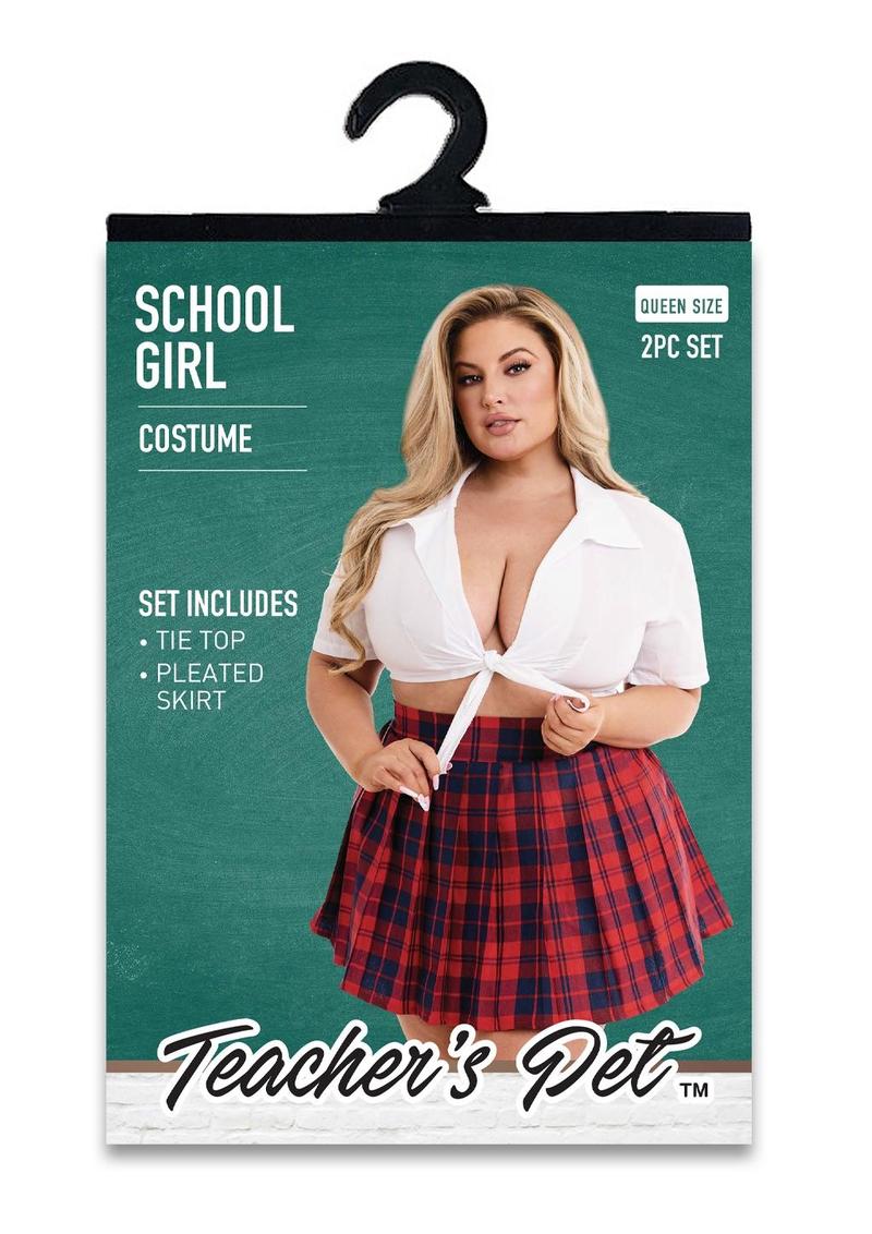 Teacher's Pet 2 Piece Schoolgirl Costume Set