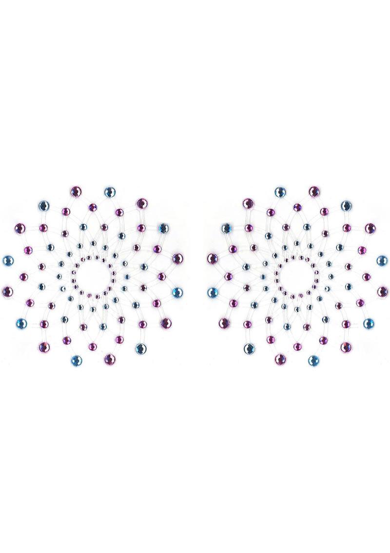 Crystal Mosaic - Blue/Crystal/Purple