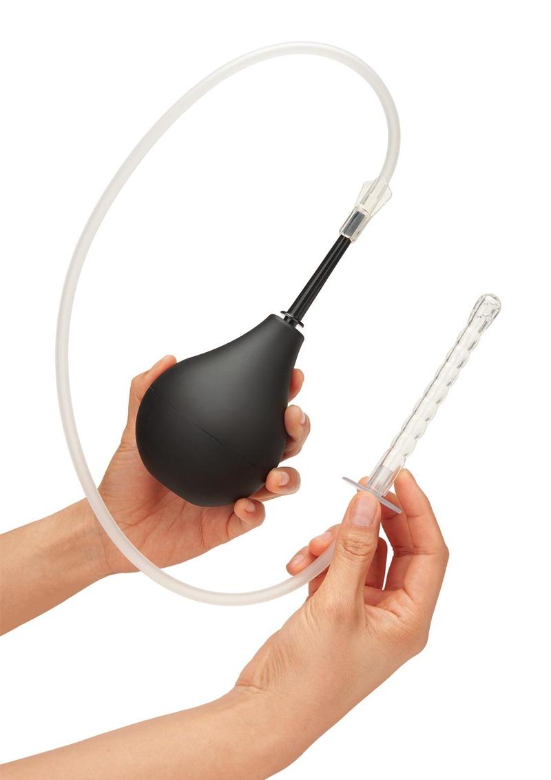AquaClean 7 Piece Anal Douche Set with Flexible Tip Head