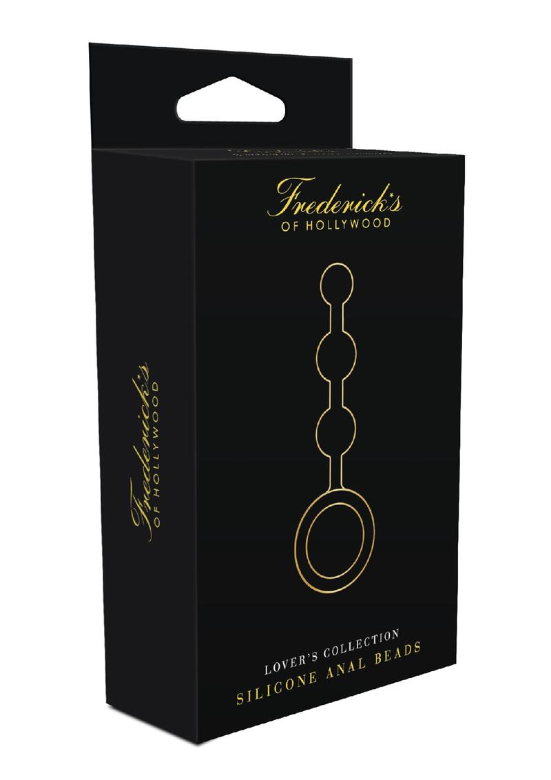 Frederick's Of Hollywood Silicone Anal Beads - Black