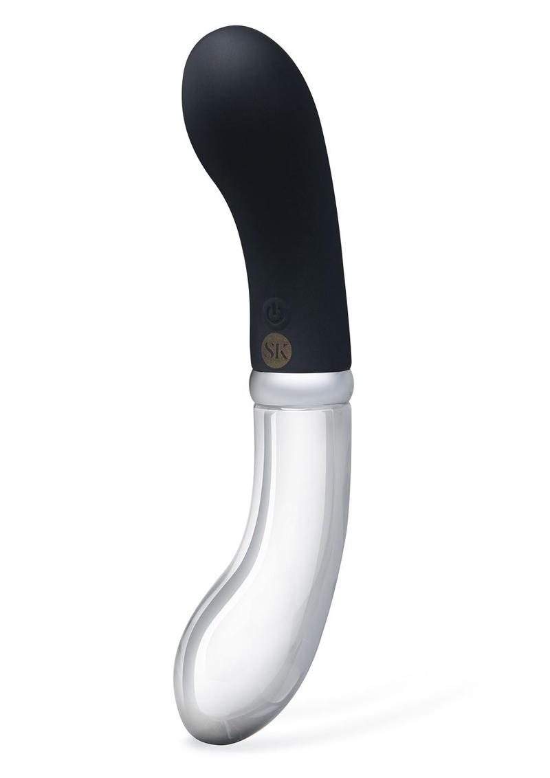 Secret Kisses | G-Wand Dual Ended Glass and Silicone Vibe Secret Kisses | G-Wand Dual Ended Glass and Silicone Vibe