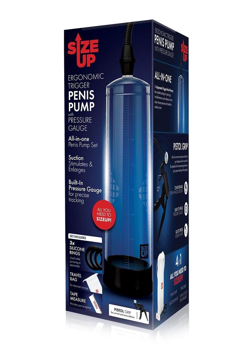 Size Up Ergonomic Trigger Penis Pump Size Up Ergonomic Trigger Penis Pump