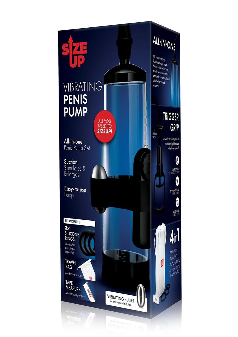 Size Up Vibrating Penis Pump