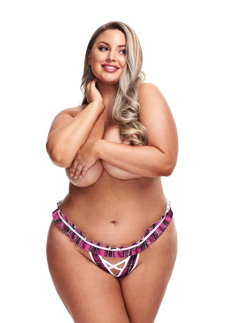 Teacher's Pet Schoolgirl Panty - Pink - Queen