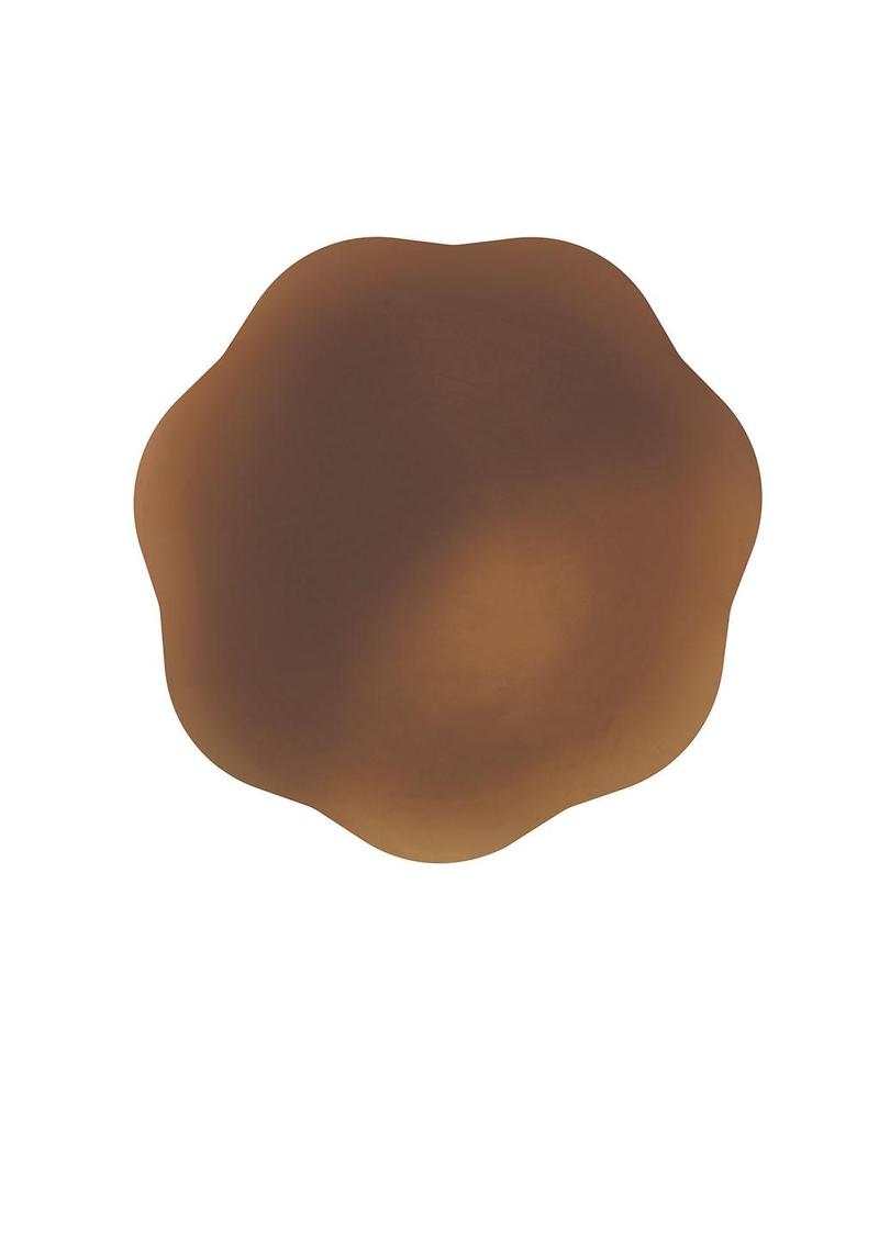 Self Adhesive Silicon Nipple Cover - Brown