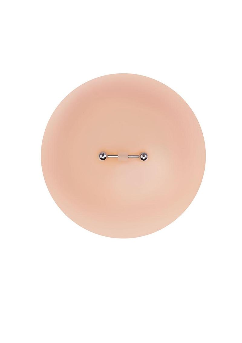 Silicone Pierced Nipple Covers - Flesh