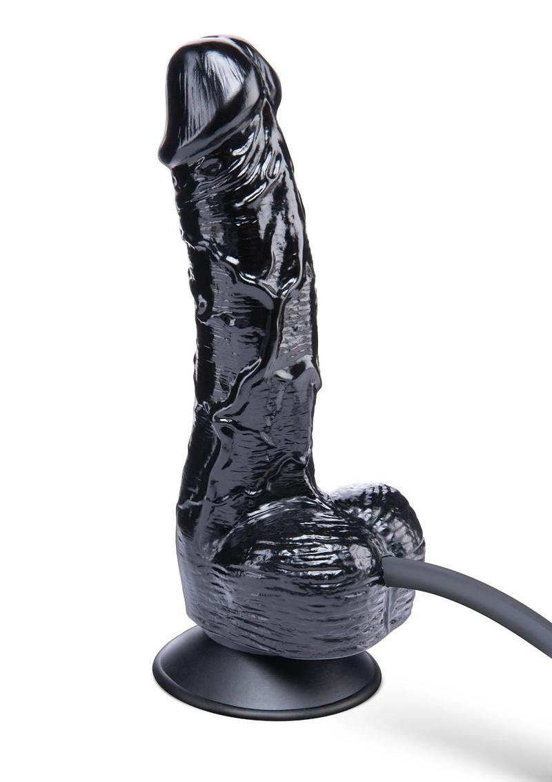 Size Up 6" Inflatable Dildo with Balls Size Up 6" Inflatable Dildo with Balls